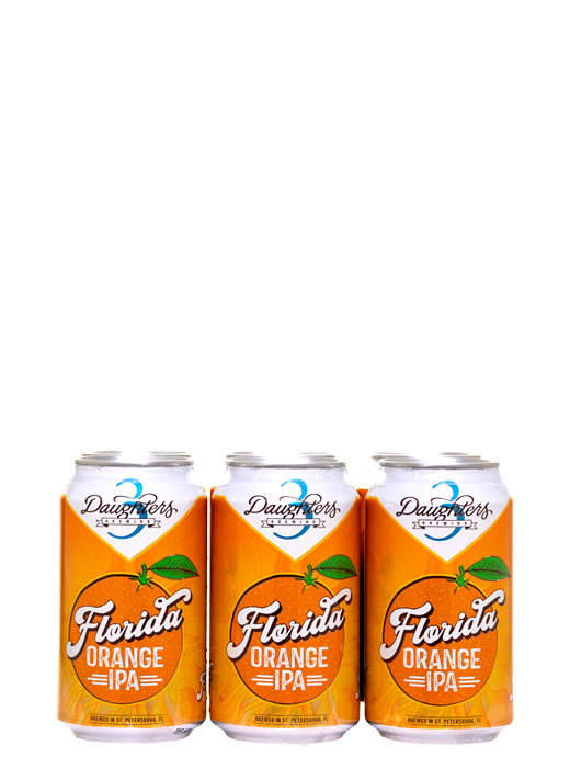 3 Daughters Orange Seltzer 6pk Cans