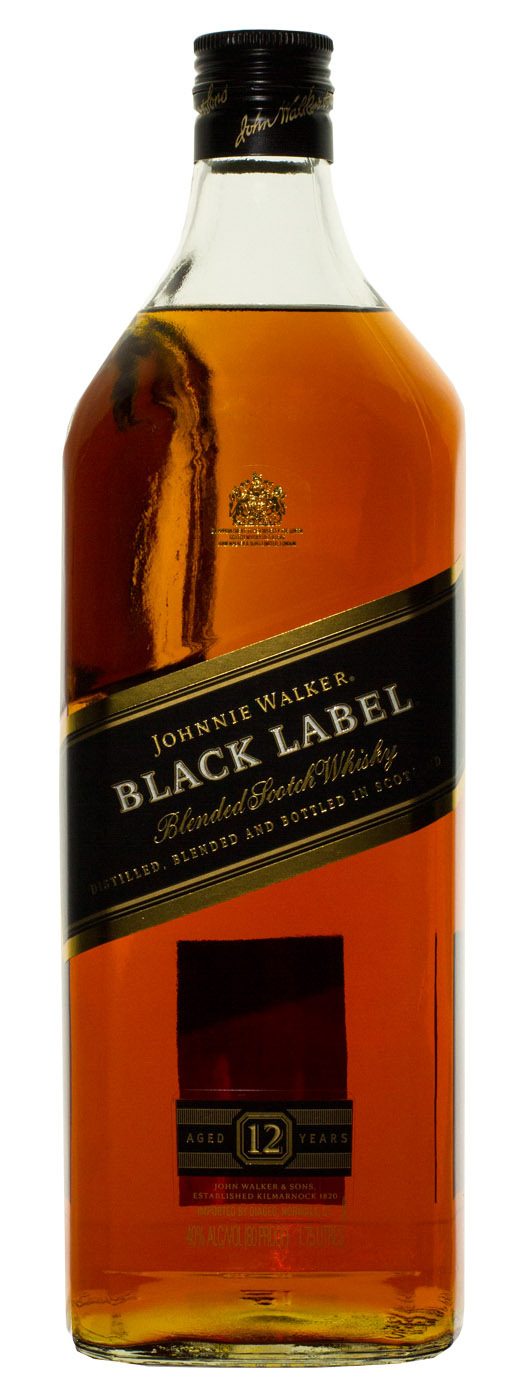 Johnnie Walker Black 1.75L Blended Scotch Whisky