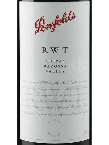 2020 Penfolds RWT Bin 798 Shiraz (750ml)