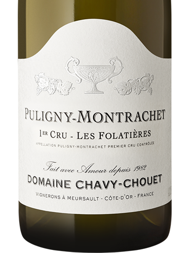 2023 Domaine Chavy-Chouet Puligny-Montrachet 1er Cru Les Folatieres