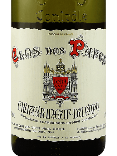 2020 Clos des Papes Blanc