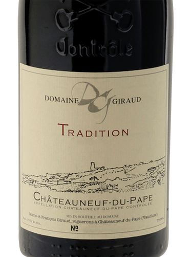 2020 Domaine Giraud Tradition