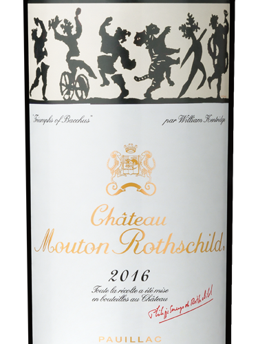 2016 Chateau Mouton Rothschild